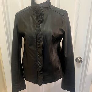 Lamb, leather jacket, size medium, great condition very soft